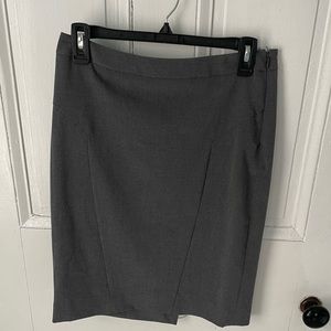 The Limited Dark grey pencil skirt. Size 4